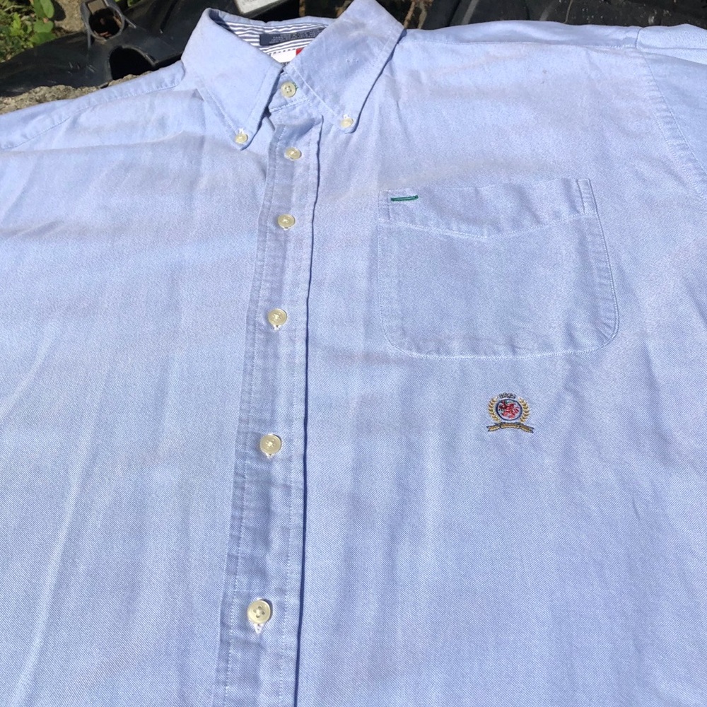 Vintage Tommy Hilfiger oxford size Large